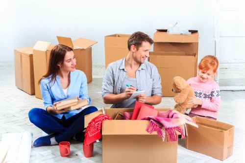 Preparing desks and IT equipment for an office move