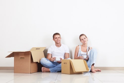 Glasgow removals team handling a local move with care