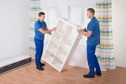 Professional movers planning a relocation in Glasgow